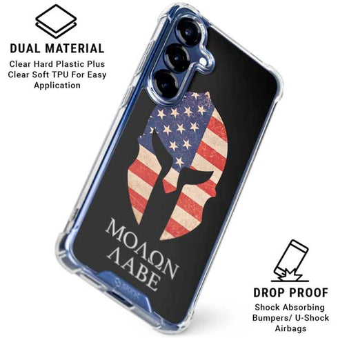 Molon Labe Galaxy S25 Clear Case